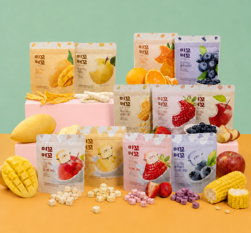 Korean Freeze-Dried Fruit Snacks by Bosuck food: Meet MIKO MOKO